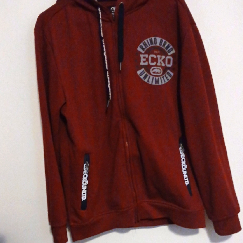 Ecko Unlimited Red Jacket with Logo